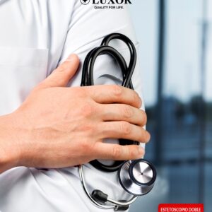 ESTETOCOPIO_LUXOR - LX-30J - INOX - PRETO - ADULTO