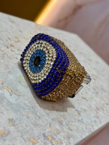 Carimbo customizado de olho grego em strass e metal!Pode ser feito do jeito que quiser, consulte disponibilidade! 