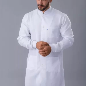 Jaleco Manga Longa Gola Padre