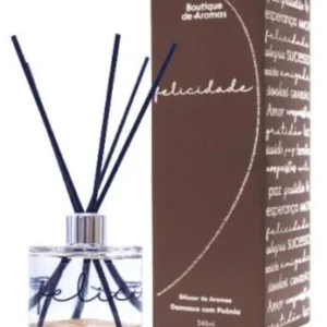 O Difusor de Aromas Felicidade de Damasco com Peônia apresenta uma fragrância Floral Frutal energética e moderna. Aroma levemente adocicado que oferece uma agradável sensação de frescor e sofisticação.