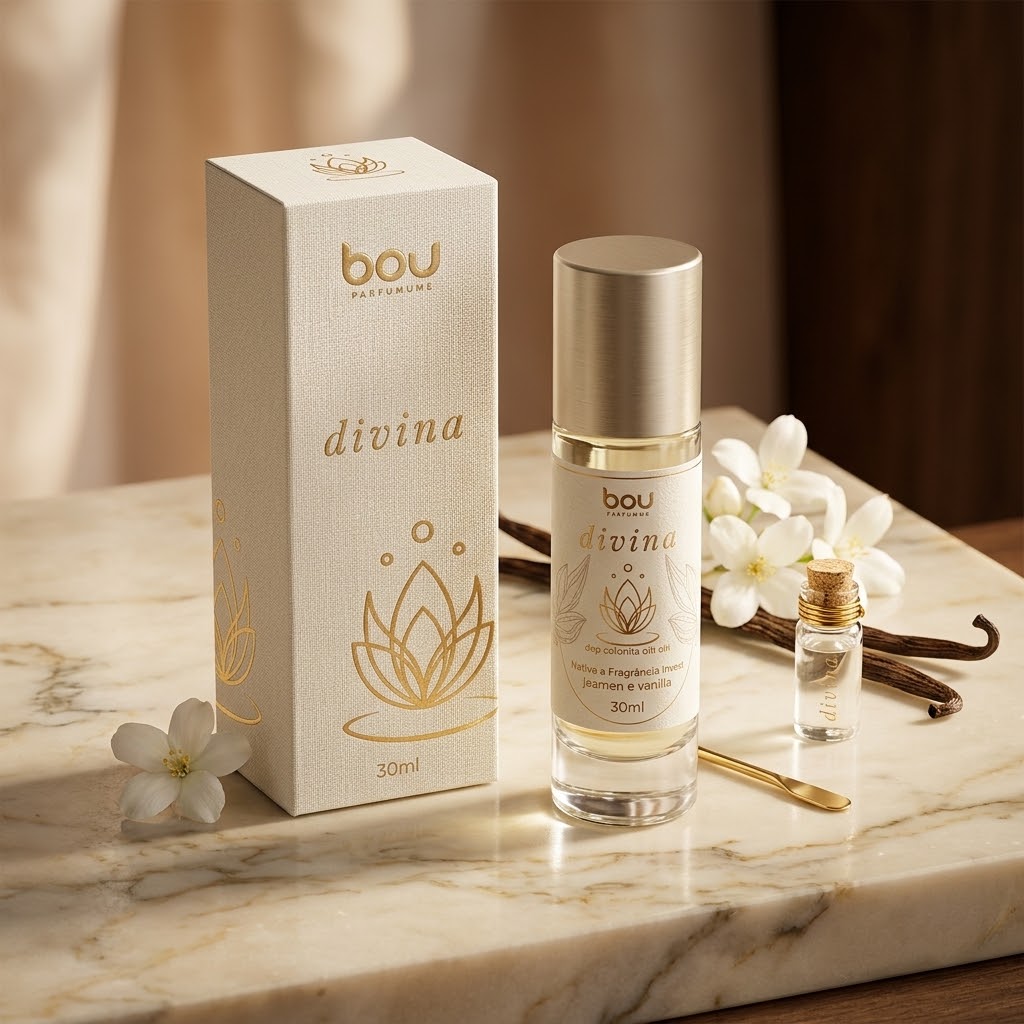 Com uma combinação envolvente e elegante, a Deo Colônia Roll On Jasmim e Vanilla traz uma fragrância Floriental Frutal marcante, que desperta a essência de uma mulher encantadora, confiante e irresistível. Sua aplicação prática no formato roll on é perfeita para o dia a dia e ocasiões especiais, permitindo que você leve sua fragrância favorita sempre com você.