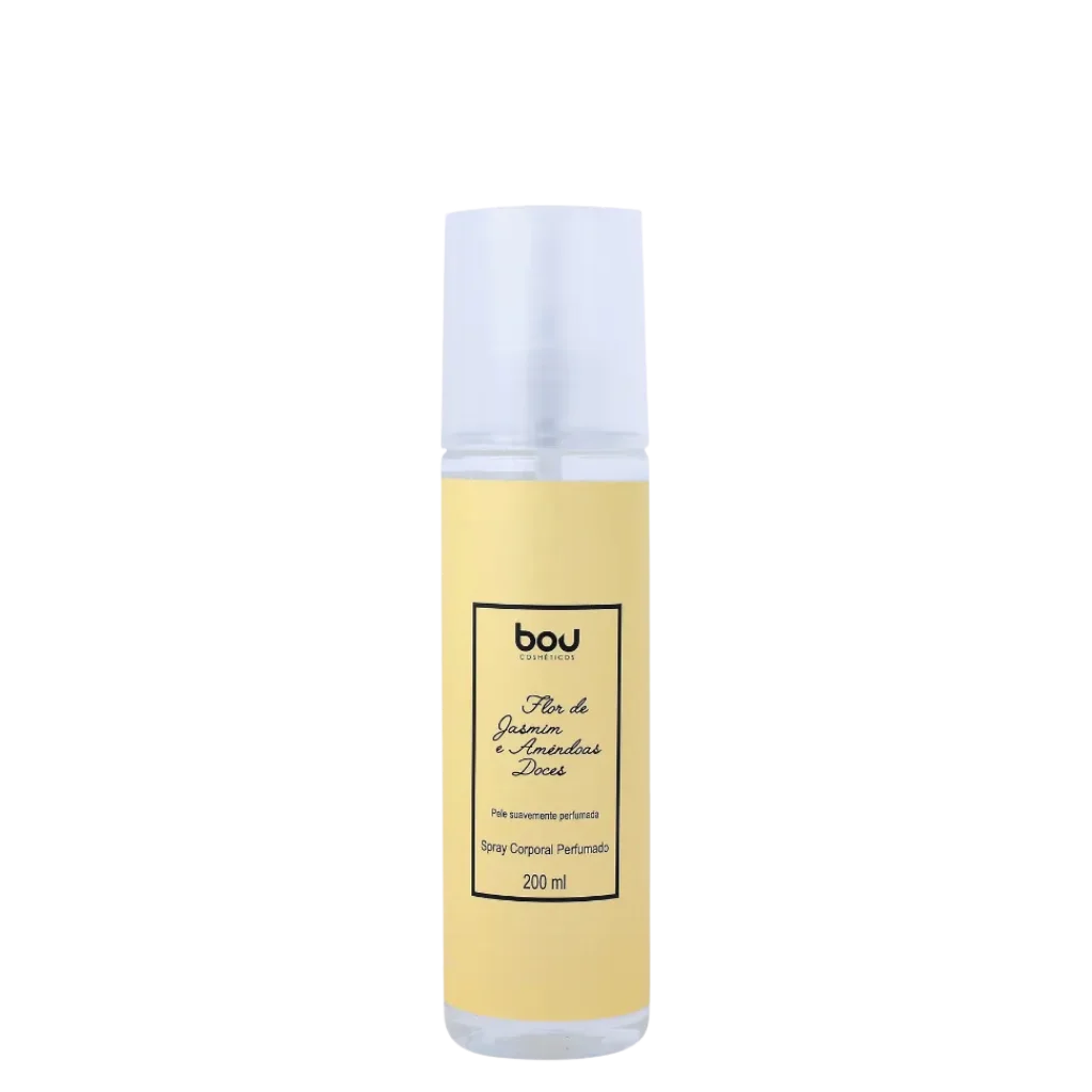 O Spray Corporal Perfumado Flor de Jasmim e Amêndoas Doces foi criado especialmente para quem adora prolongar a deliciosa sensação do banho e manter-se levemente perfumada durante todo o dia. Com fixação moderada, traz a envolvente fragrância oriental floral com acorde gourmand (que dá água na boca), com toque aveludado e confortável!