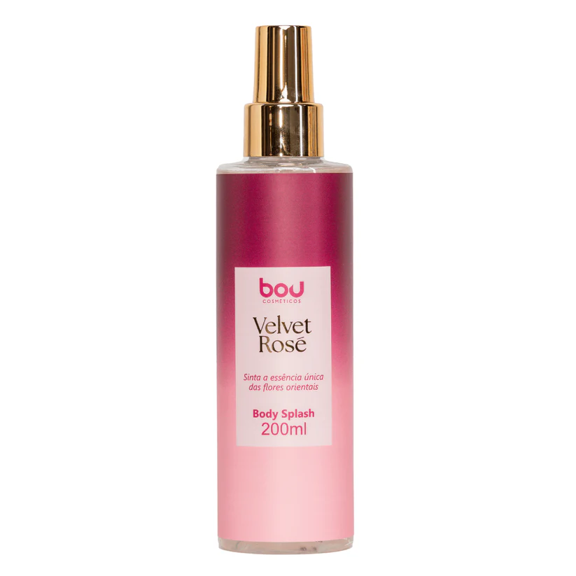 O Body Splash Velvet Rosé envolve sua pele com uma fragrância Floral Oriental marcante, que combina sensualidade, frescor e elegância. Ideal para quem deseja se sentir confiante e perfumada ao longo do dia, ele realça sua presença com um toque sofisticado e delicado das flores orientais.