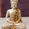 Marca Genérica Fabricante pkateliie Modelo Buda da Prosperidade Decoracao Casa Enfeite Spa Oriental Riquesa Personagem Buda Decoracao Casa Enfeite Tipo de obra Original Tipo de escultura Decorativo Decoracao Casa Enfeite Cor Branco
