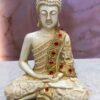 Marca Genérica Fabricante pkateliie Modelo Buda da Prosperidade Decoracao Casa Enfeite Spa Oriental Riquesa Personagem Buda Decoracao Casa Enfeite Tipo de obra Original Tipo de escultura Decorativo Decoracao Casa Enfeite Cor Branco