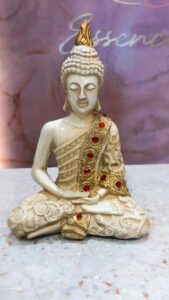 Marca Genérica Fabricante pkateliie Modelo Buda da Prosperidade Decoracao Casa Enfeite Spa Oriental Riquesa Personagem Buda Decoracao Casa Enfeite Tipo de obra Original Tipo de escultura Decorativo Decoracao Casa Enfeite Cor Branco