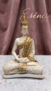 MarcaGenérica Fabricante pkateliie Modelo Buda da Prosperidade Decoracao Casa Enfeite Spa Oriental Riquesa Personagem Buda Decoracao Casa Enfeite Tipo de obra Original Tipo de escultura Decorativo Decoracao Casa Enfeite Cor Branco