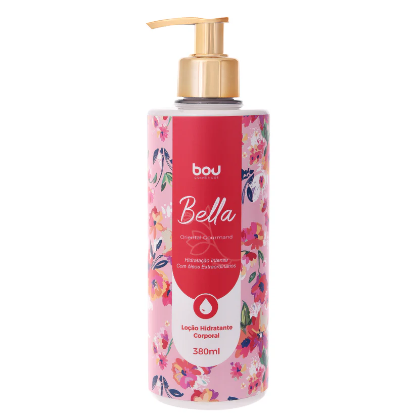 A Loção Hidratante Desodorante Corporal Bella apresenta uma fórmula rica e poderosa, com Manteiga de Karité e uma combinação exclusiva de dez Óleos Extraordinários, que entregam ácidos graxos essenciais, antioxidantes e vitaminas. Essa união protege, envolve e restaura a pele, proporcionando uma maciez profunda e duradoura. Sua fragrância exótica e sensual é uma harmoniosa mistura de notas vibrantes de pomelo rosa, pimenta e baunilha, equilibrando doçura e delicadeza para uma experiência única de cuidado e sedução. Inclua a Loção Hidratante Corporal Bella no seu ritual diário e sinta a pele nutrida, perfumada e irresistivelmente suave.
