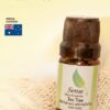 Óleo do terapeuta e da proteção. Renova, refresca e protege da energia do ambiente. Traz sensação de clareza, limpeza e purificação. Estimula a auto observação e auxilia a enxergar o que está em nosso inconsciente, como insights.Antisséptico.