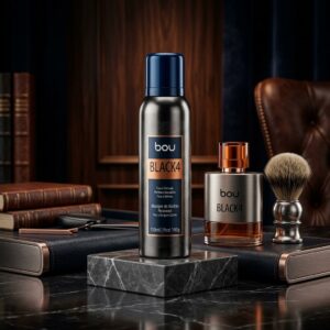 Praticidade, sofisticação e cuidado em um só produto. O Creme Hidratante Black 44 foi desenvolvido para acompanhar a rotina dos homens que valorizam bem-estar e estilo. Com textura leve, de rápida absorção e uma fragrância aromática especiada marcante, proporciona hidratação intensa sem deixar a pele oleosa. Ideal para mãos e corpo, sua fórmula nutre, suaviza e revigora, enquanto envolve a pele em um perfume elegante e duradouro. O toque perfeito de confiança e cuidado para qualquer momento do dia.